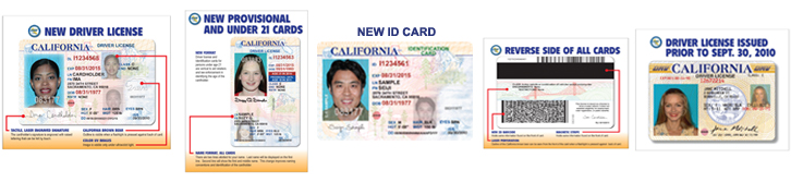 New California Driver Licenses